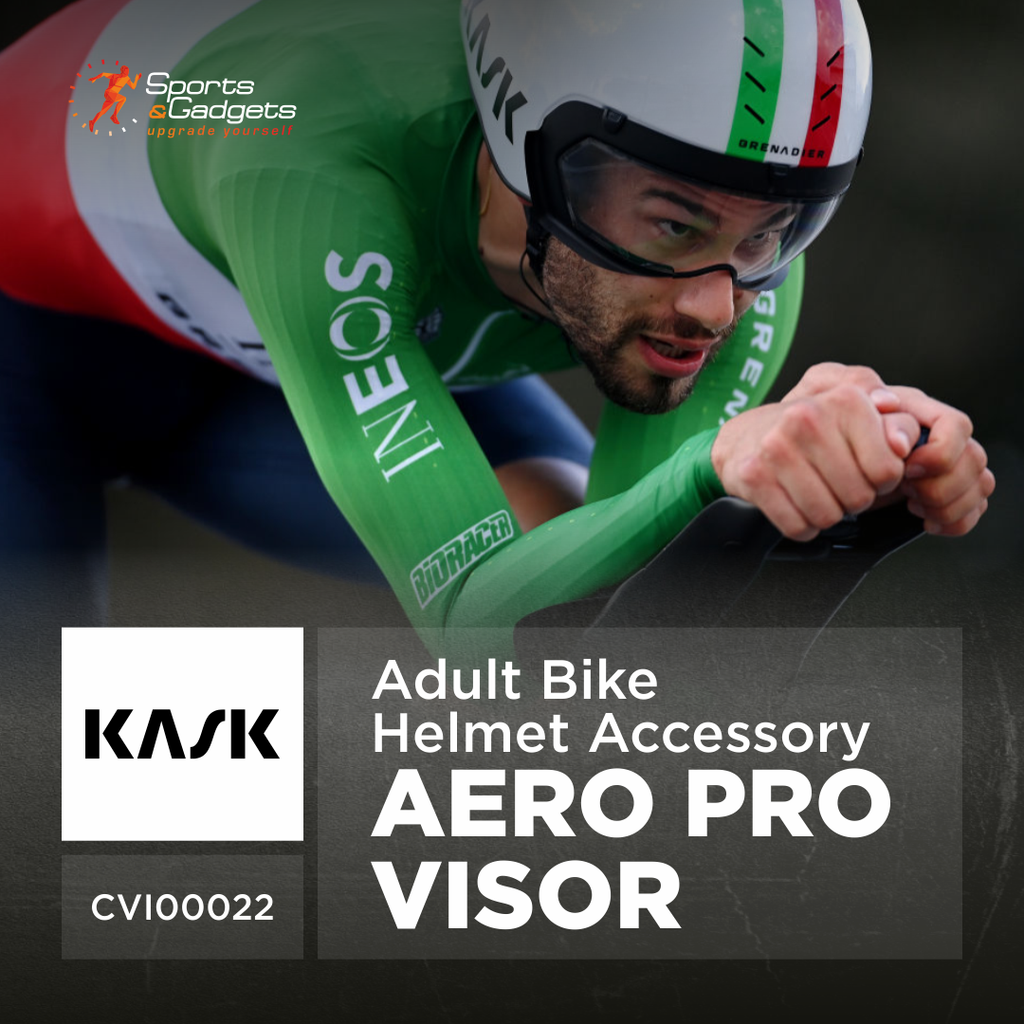 🚴‍♂️ KASK Aero Pro Visor 2.0 Clear/Silver Mirror: A Performance Upgrade for Serious Cyclists ✨