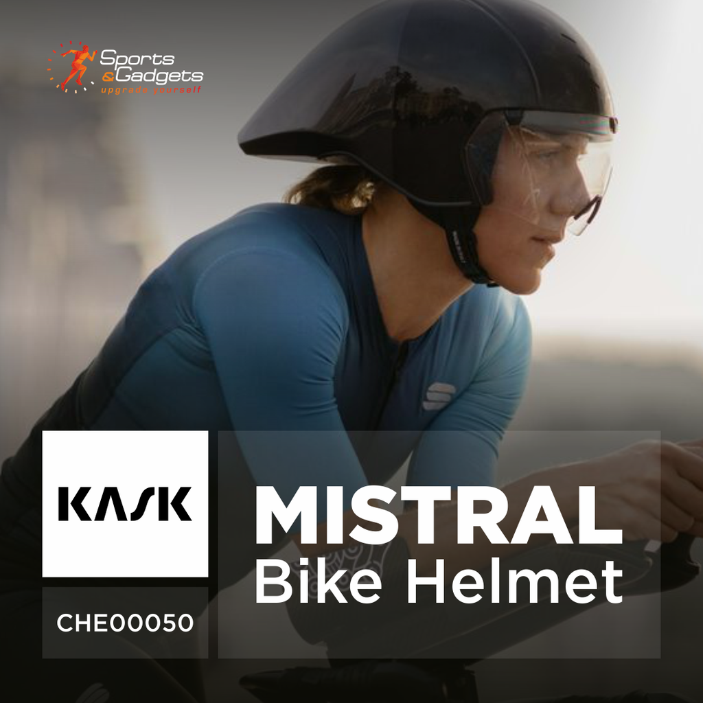 🚴‍♂️ KASK Mistral Bike Helmet (CHE00050): Aerodynamic Speed Helmet with Magnetic Visor + 3D Dry Padding 🏁