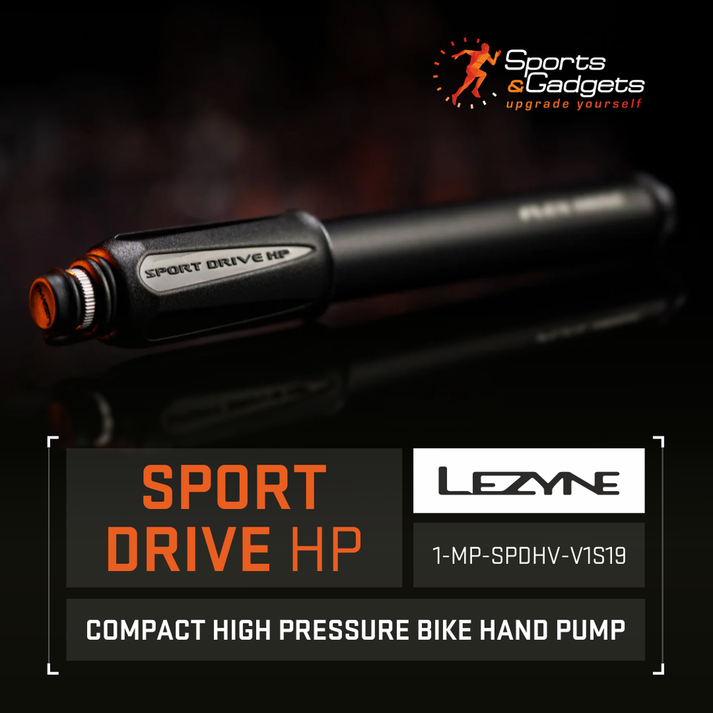 Lezyne Sport Drive Hand Pump Small – Compact Power for Every Ride