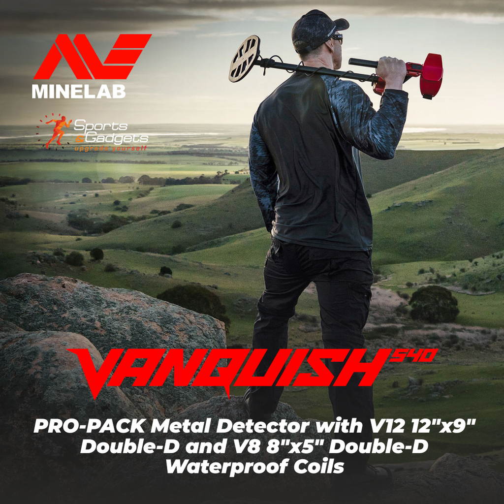 Minelab VANQUISH 540 Pro-Pack – The Ultimate Metal Detecting Kit for Serious Treasure Hunters