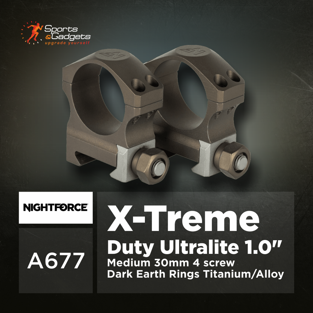 NightForce X-Treme Duty Ultralite 1.0