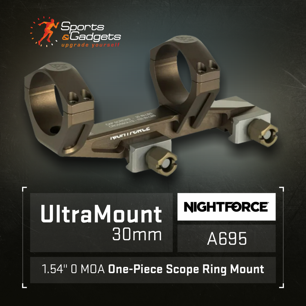 Nightforce UltraMount 30mm One-Piece Scope Ring Mount – Unmatched Strength and Precision