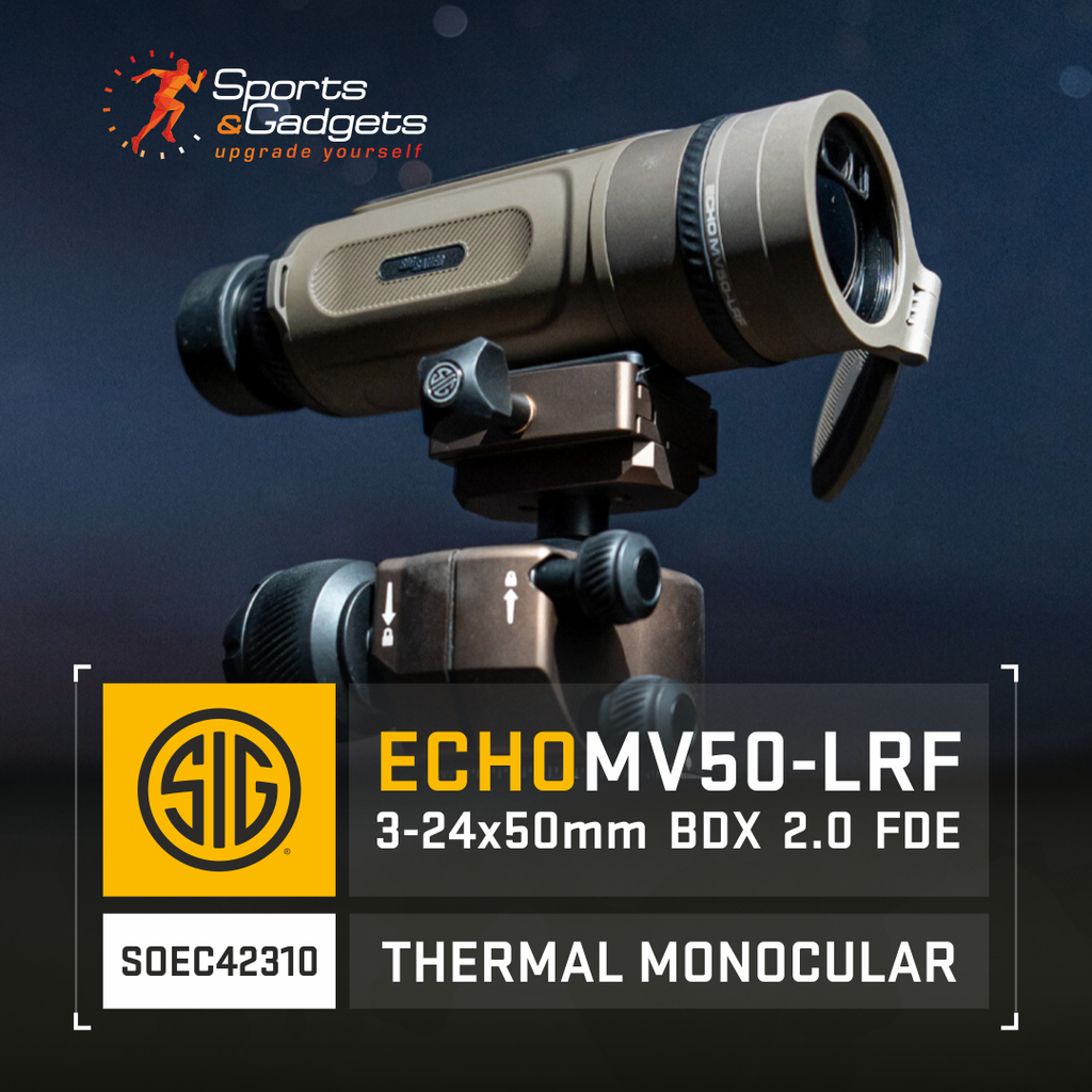 🌙 Sig Sauer ECHO MV50-LRF Thermal Monocular 3-24x50mm BDX 2.0 FDE (SOEC42310)