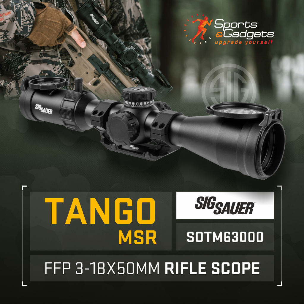 Exploring the Sig Sauer SOTM63000 Tango 3-18x50mm FFP Rifle Scope: Precision Meets Durability