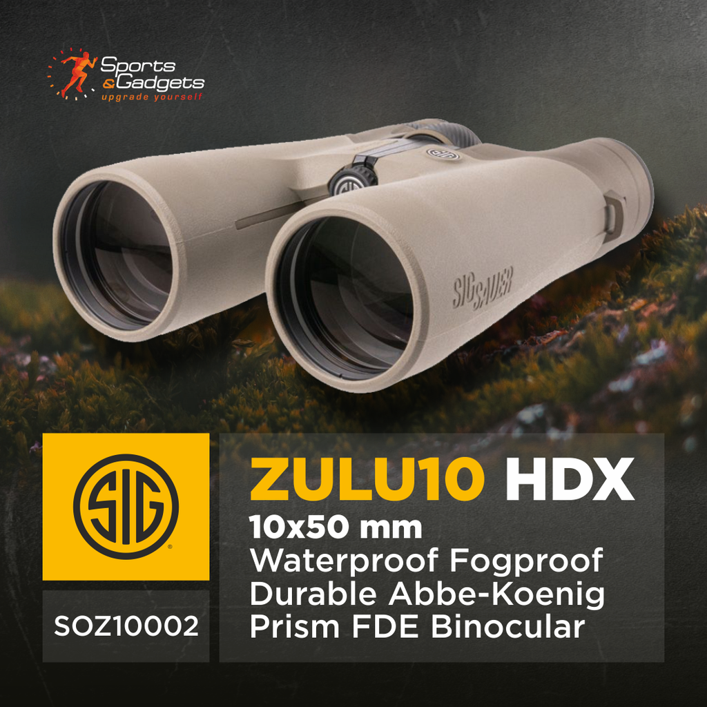 🔭 SIG SAUER ZULU10 HDX 10x50 Binocular — Elite Clarity for Serious Hunters 🎯