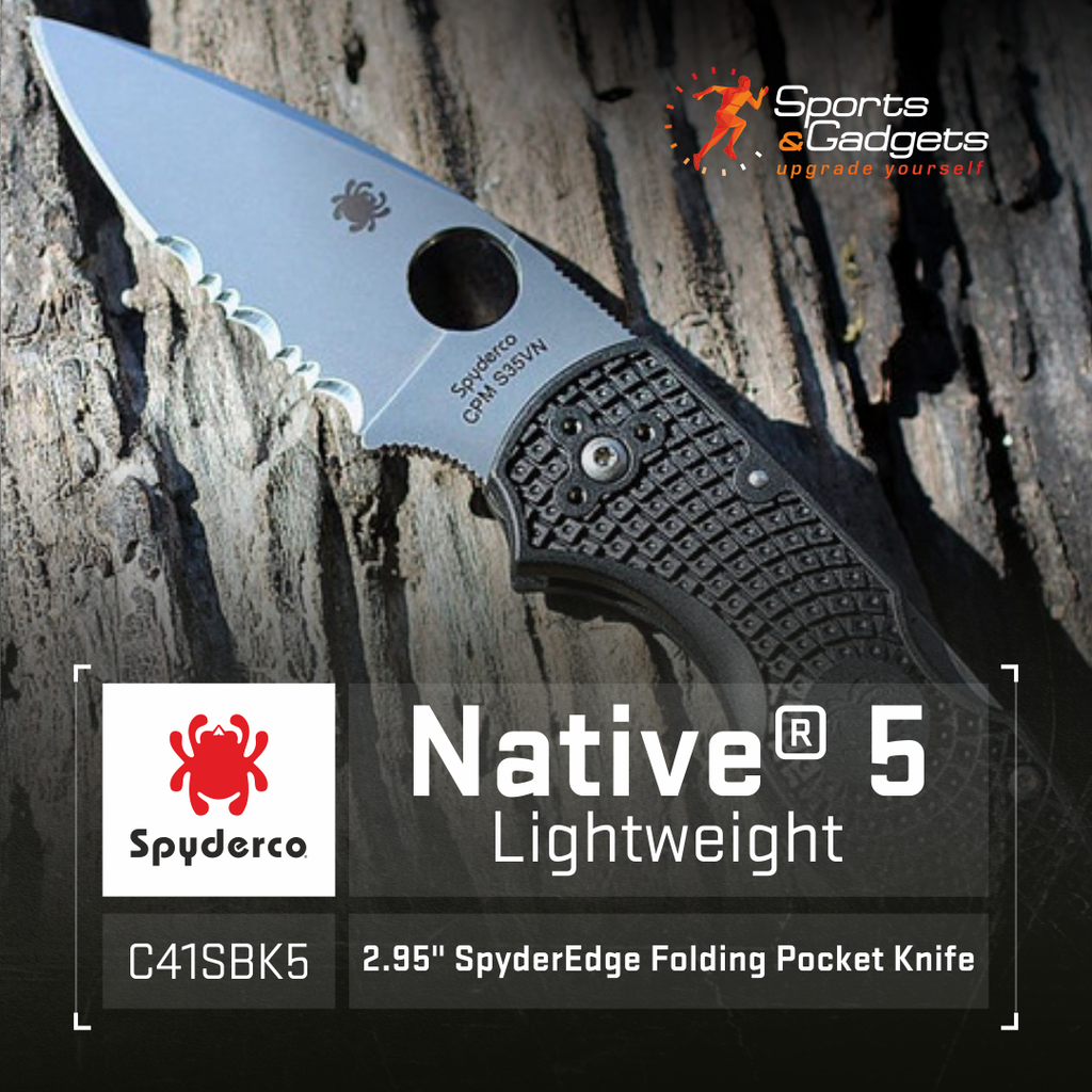 🔪 Spyderco Native 5 Lightweight: American Craftsmanship, Refined Performance