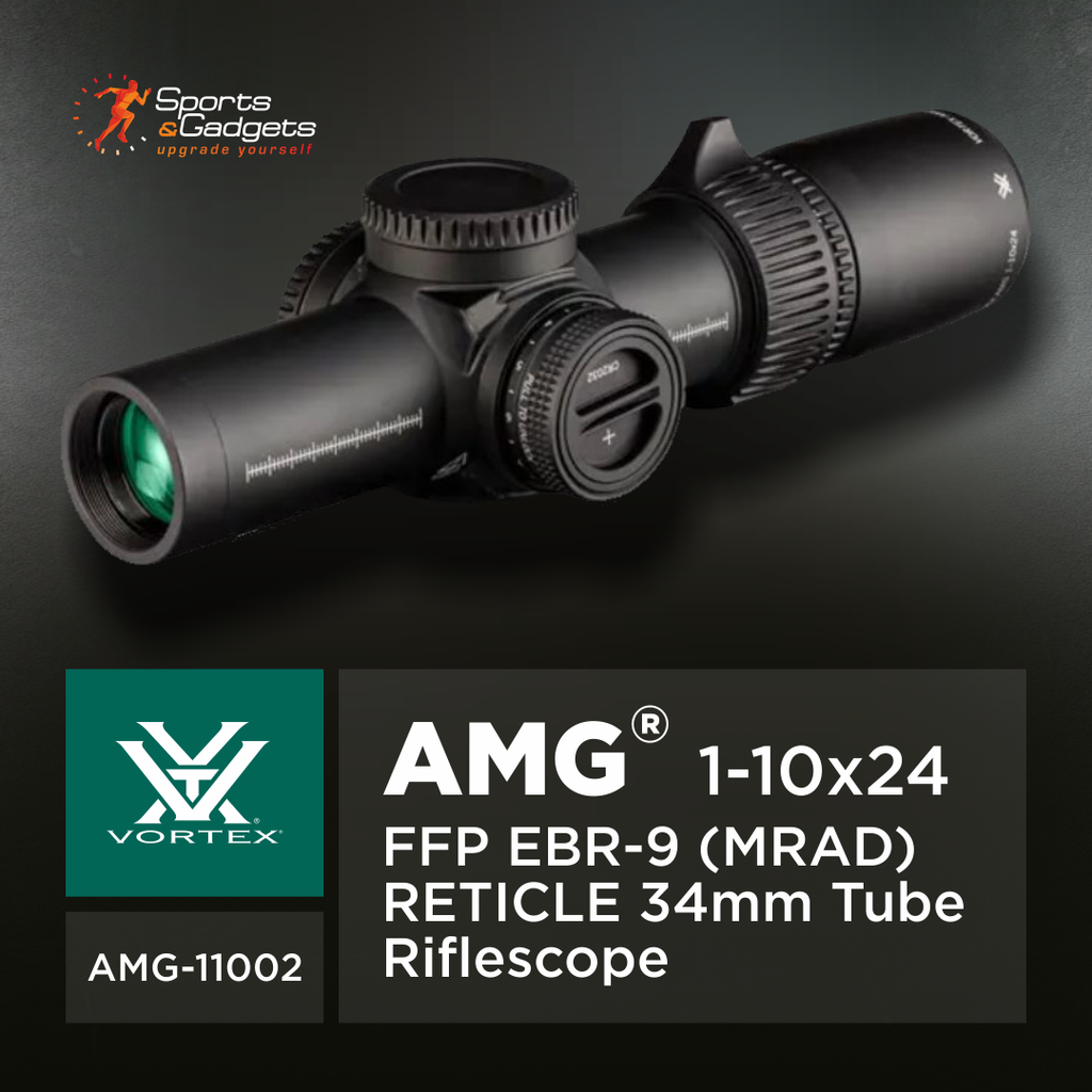 🔥 Vortex Optics AMG 1-10x24 FFP EBR-9 (MRAD) Riflescope (AMG-11002): American-Made Innovation for Modern Rifles 🎯