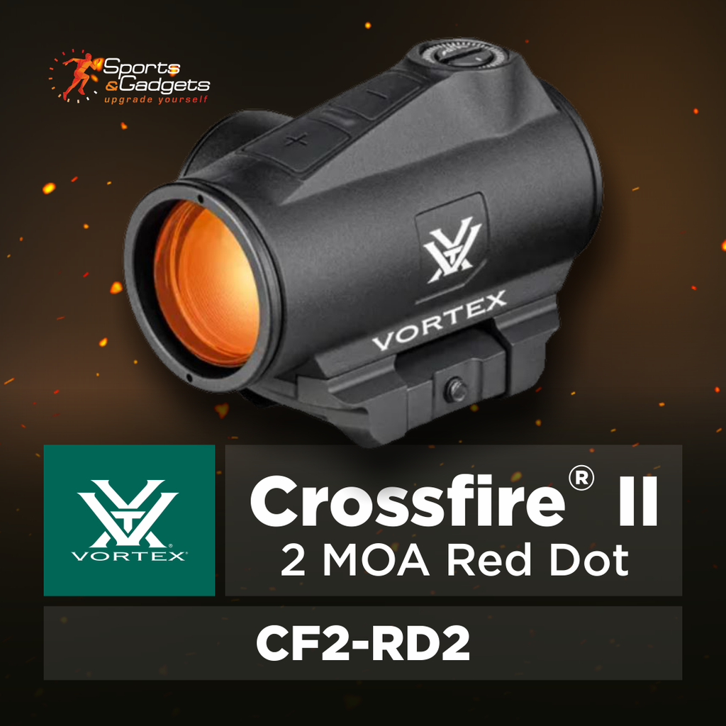 🎯 Vortex Optics Crossfire II 2 MOA Red Dot: Fast, Simple, and Ready to Mount 🔴