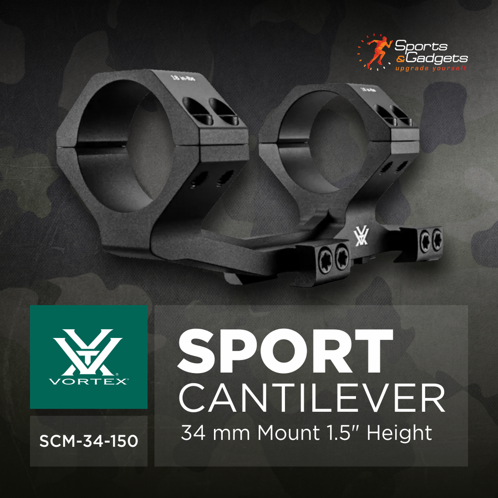 🟦 Vortex Optics Sport Cantilever 34mm Mount 1.5