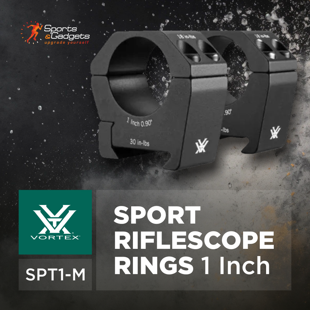 🎯 Vortex Optics Sport Riflescope Rings 1 Inch, Medium (SPT1-M): Simple, Strong, and Ready for the Field 🎯