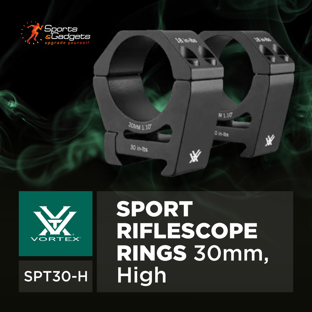 🎯 Vortex Optics Sport Riflescope Rings 30mm High (SPT30-H): Built to Lock In Accuracy and Get You Field-Ready Faster 🎯