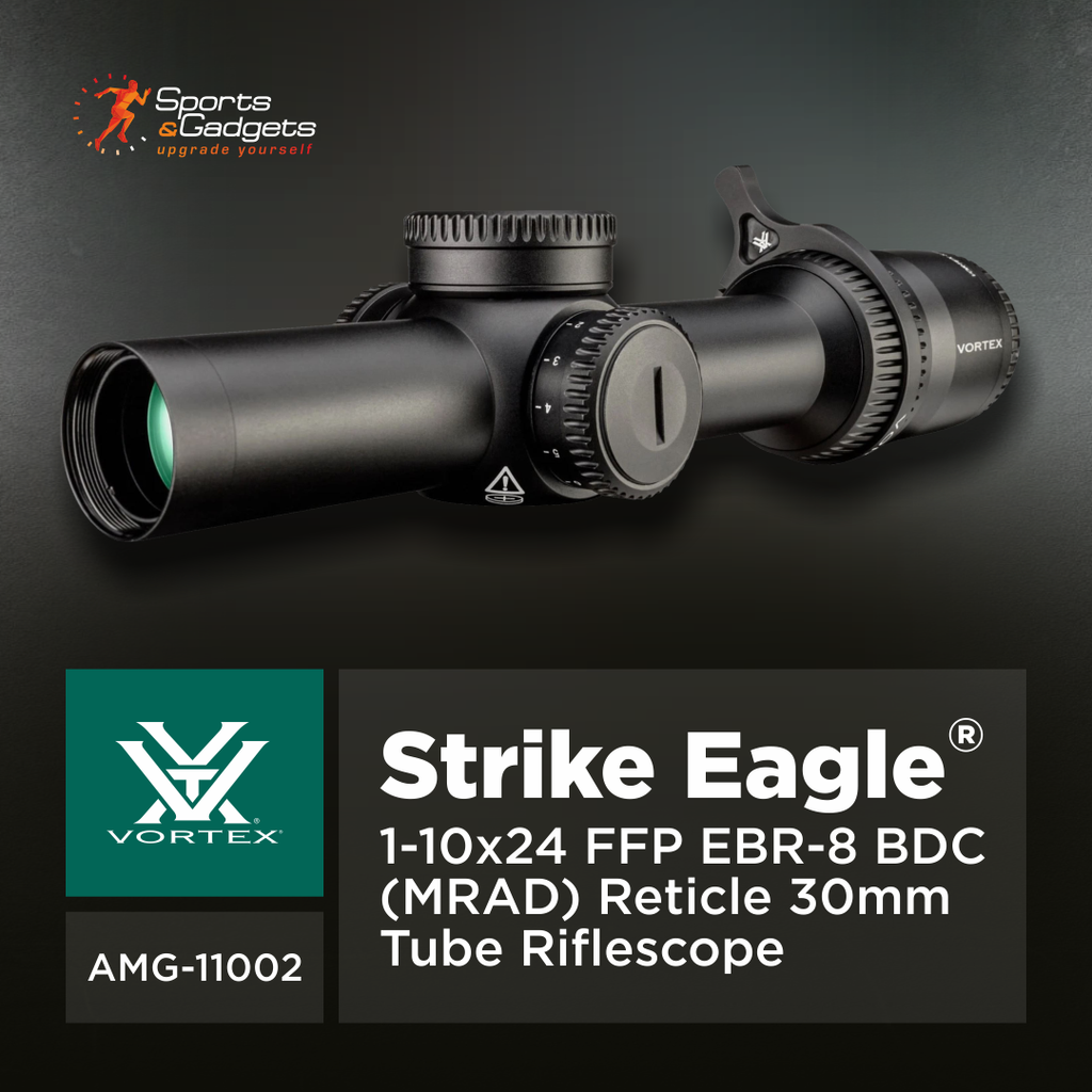 🎯 Vortex Optics Strike Eagle 1-10x24 FFP Riflescope: Close-Range Speed with Long-Range Confidence 🎯