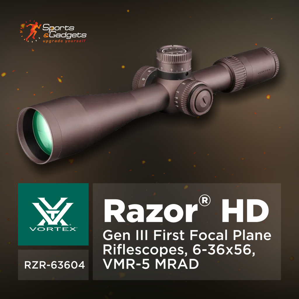 🎯 Vortex Razor HD Gen III 6-36x56 FFP VMR-5 MRAD: Professional-Grade Precision for Long Range 🎯