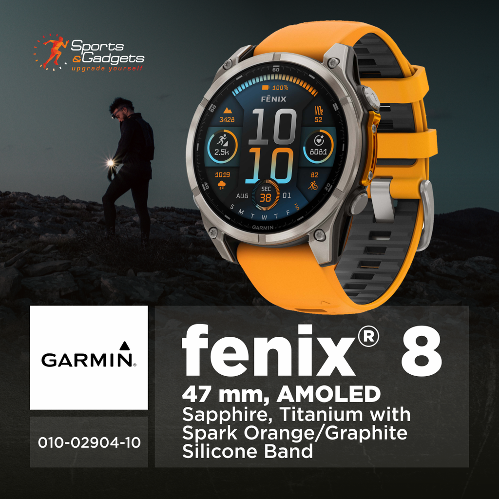 ⌚ Garmin fēnix® 8 AMOLED (47 mm): Built for Those Who Go Further 🏔️