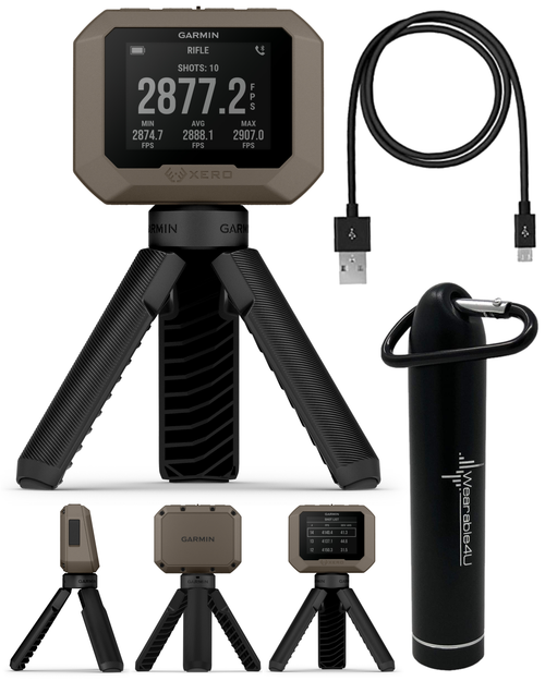 Garmin Xero C1 Pro Chronograph with Wearable4U Bundle