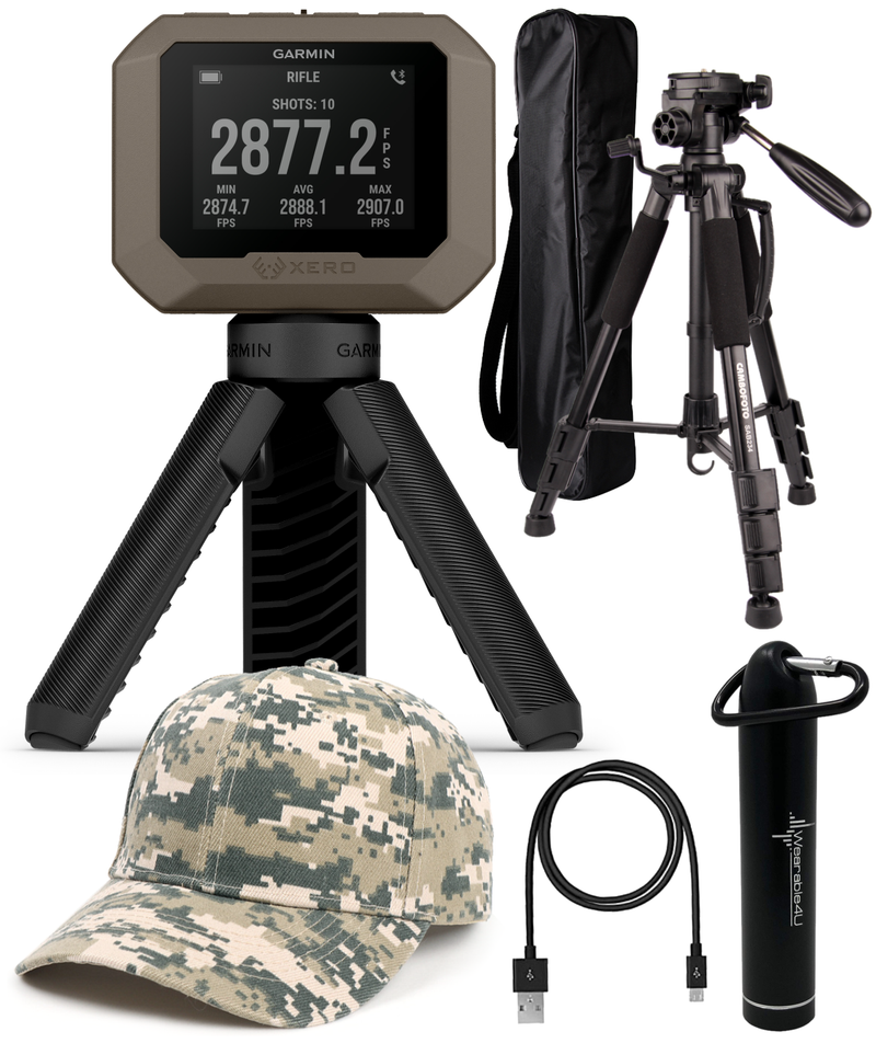 Garmin Xero C1 Pro Chronograph with Wearable4U Bundle