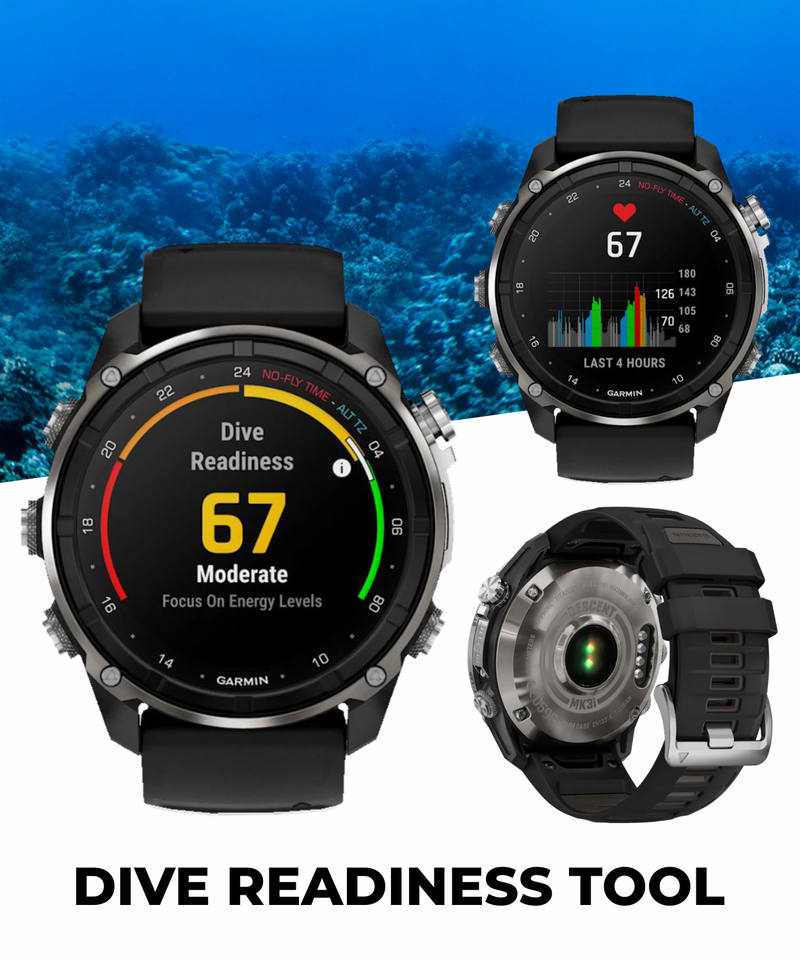 Garmin Descent Mk3i – 51 mm Watch-Style Dive Computer