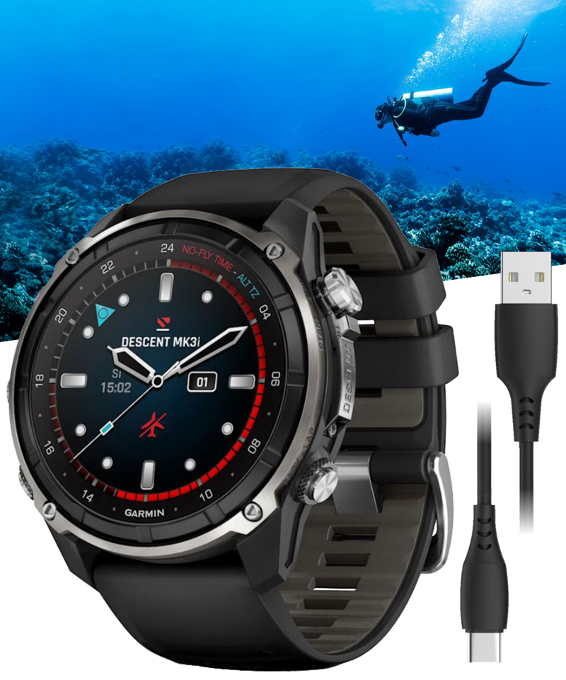 Garmin Descent Mk3i – 51 mm Watch-Style Dive Computer