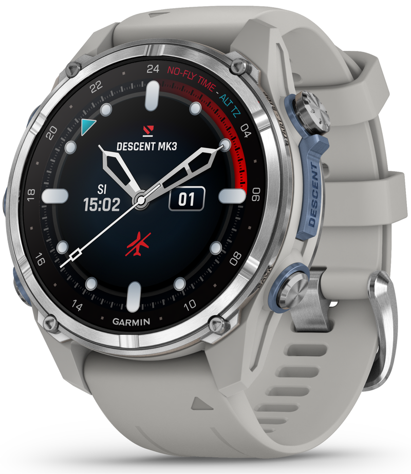 Garmin Descent Mk3 & Mk3i 51 mm & 43 mm, Titanium Dive Computer +extra-long strap | Up to 25 days Battery Life, AMOLED Display, GPS Smartwatch & Wearable4U Gift Bundle