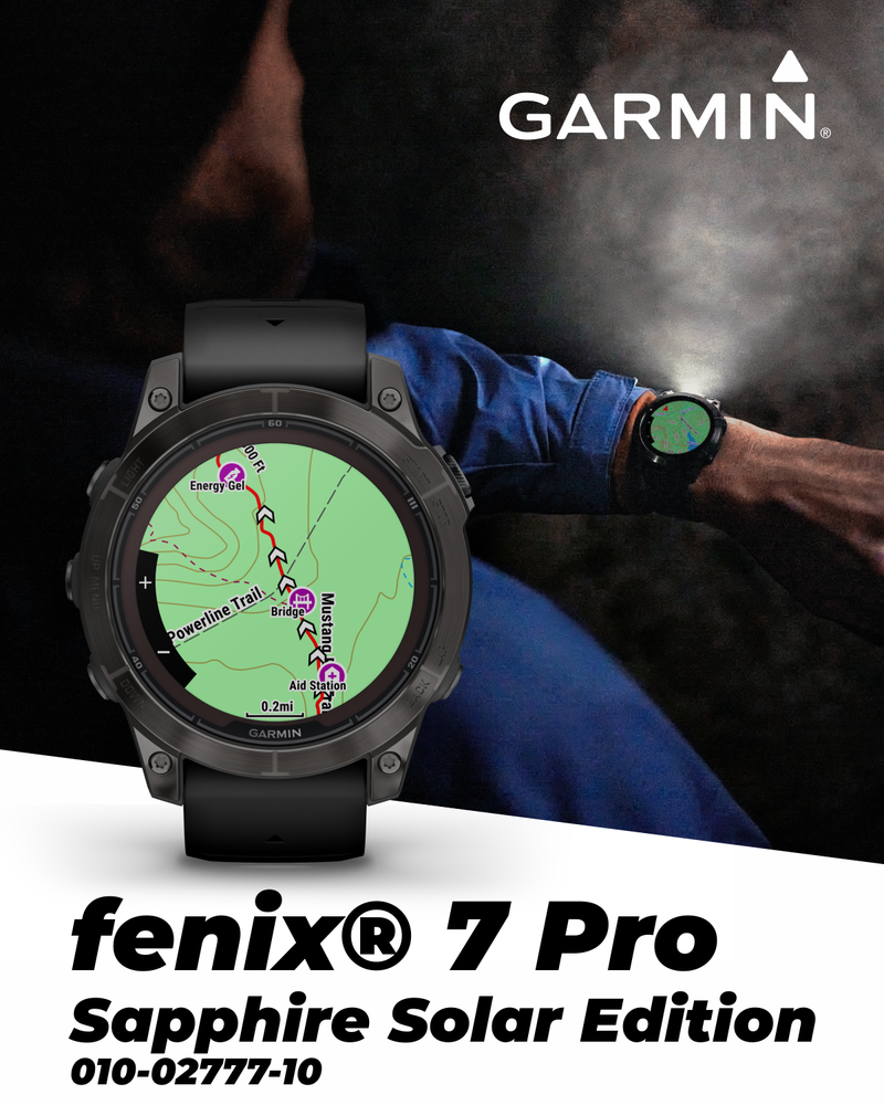 fēnix® 7 Pro – Solar Edition