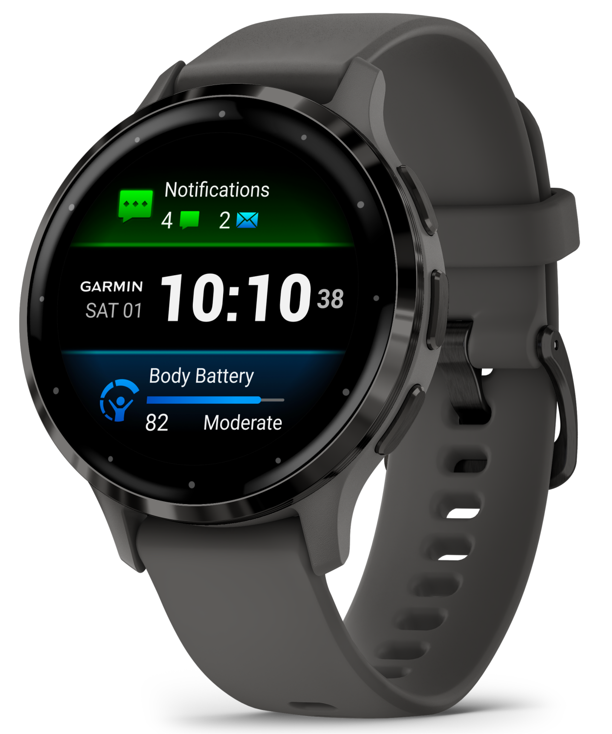 Garmin Venu 3S GPS Smartwatch, AMOLED Display 41 mm Watch, Advanced Health  and Fitness Features, Up to 10 Days of Battery, Wheelchair Mode, Sleep  Coach, Sage Gray with Wearable4U Power Bank Bundle 