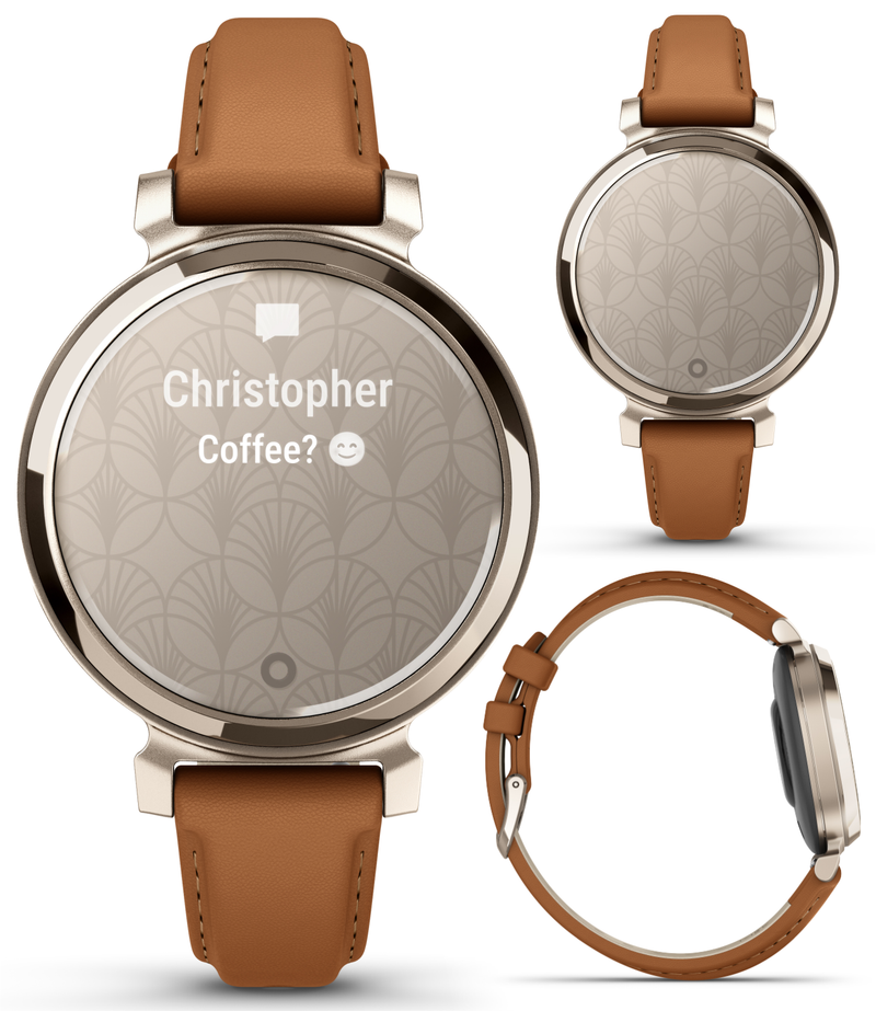 Garmin Lily 2  Women Small Stylish Smartwatch & Fitness tracker | Up to 5 days Battery Life, Health & Wellness Monitoring. with Wearable4U Gift Bundle