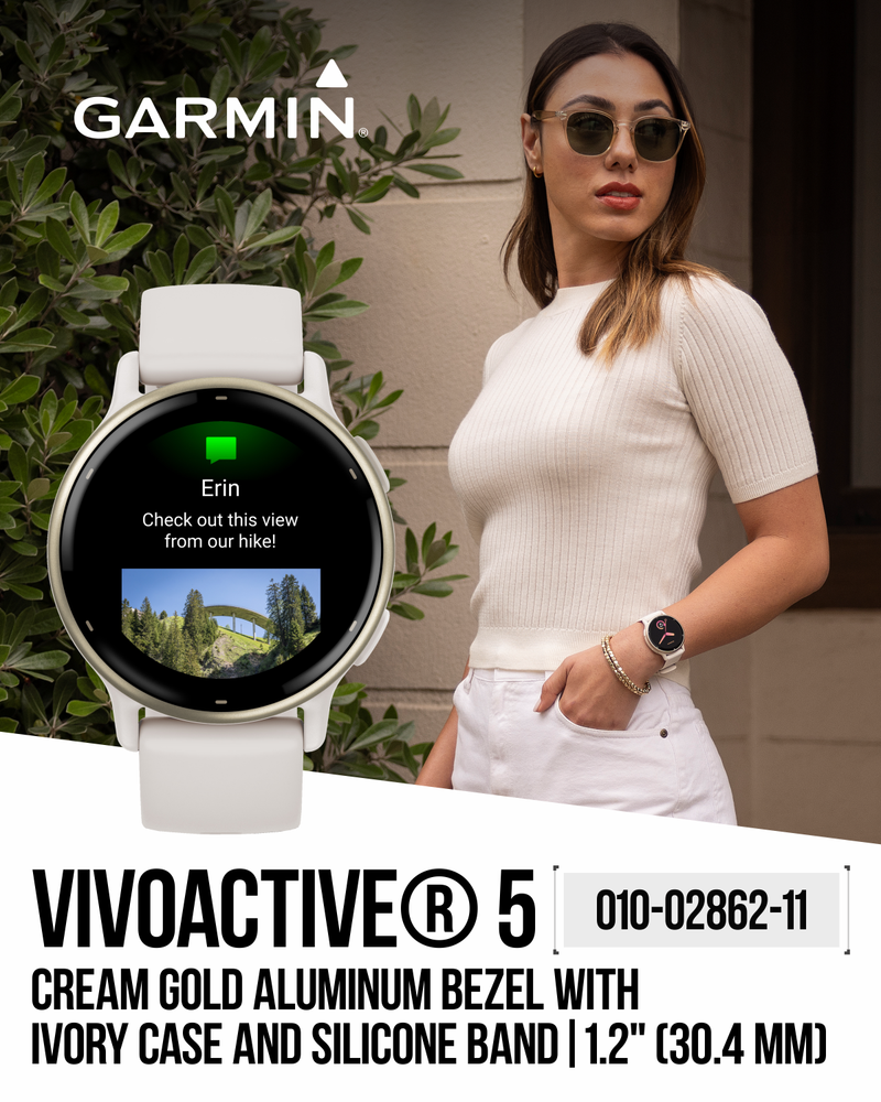 Garmin Vivoactive 5, Health and Fitness GPS Smartwatch, 1.2" AMOLED Display, Up to 11 Days of Battery