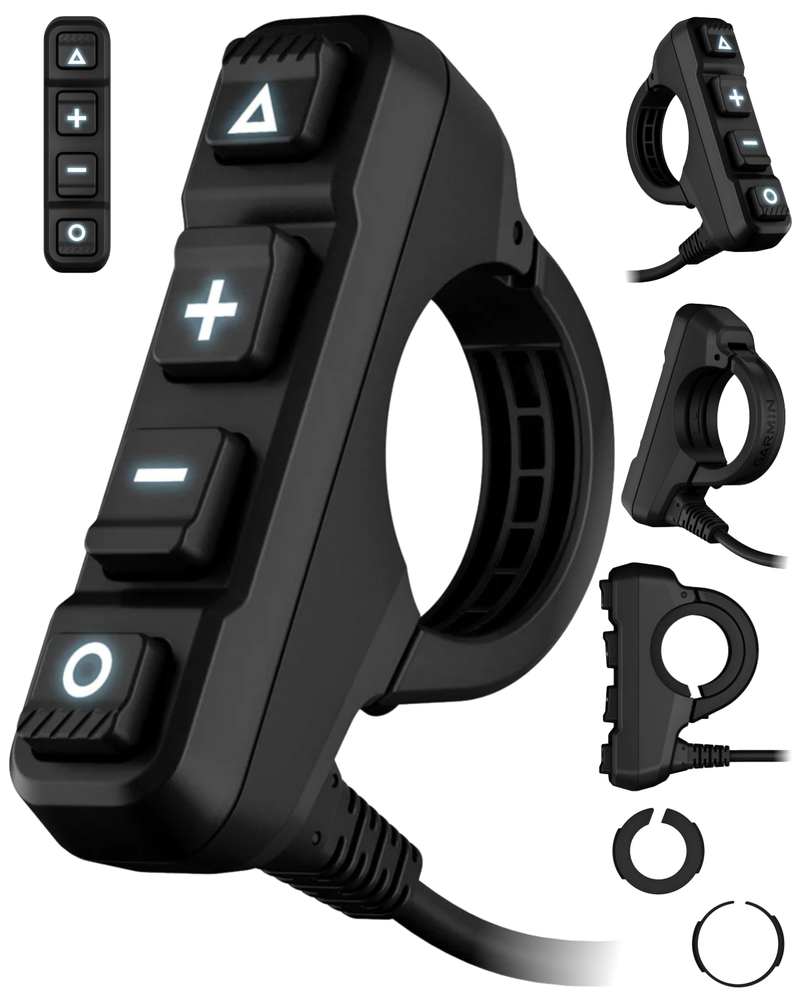Garmin Handlebar Controller for Use on Snowmobile, Motorcycle or ATV, Control Your Zumo XT2 Motorcycle Navigator or Compatible Tread, Wearable4U