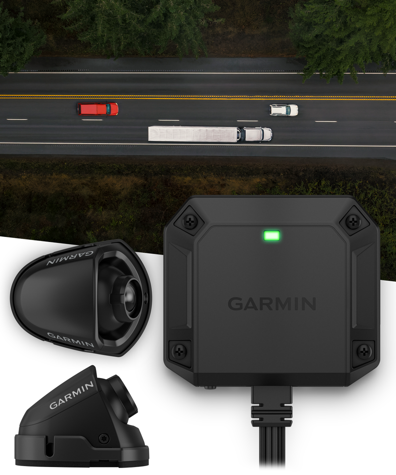 Garmin dezl DualView Camera System, LGV GPS Truck sat nav, Blind spot Monitor, Live View of Your Truck Sides, IPX7 (010-02979-00) w/ Wearable4U Bundle