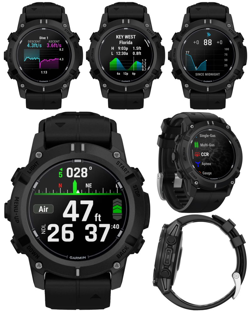 Garmin Descent G2 Watch-style Dive Computer Smartwatch, AMOLED Display, Diving