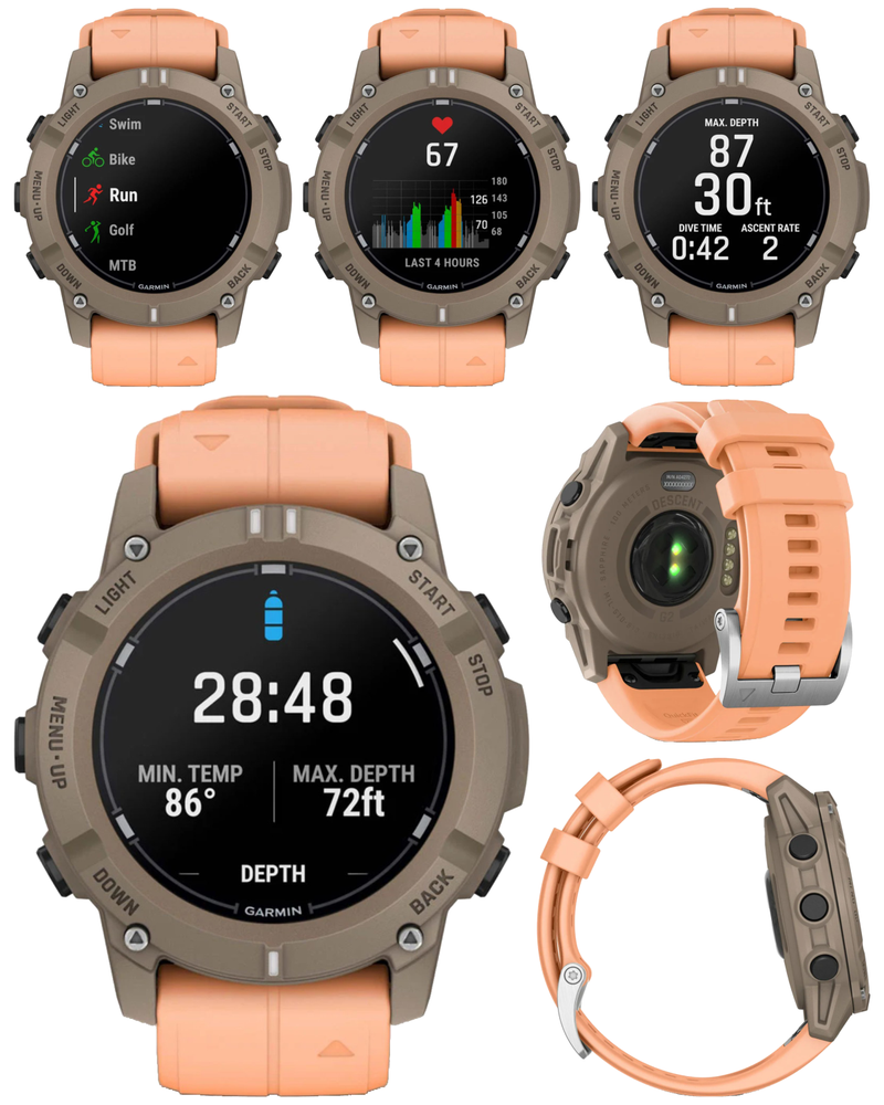 Garmin Descent G2 Watch-style Dive Computer Smartwatch, AMOLED Display, Diving