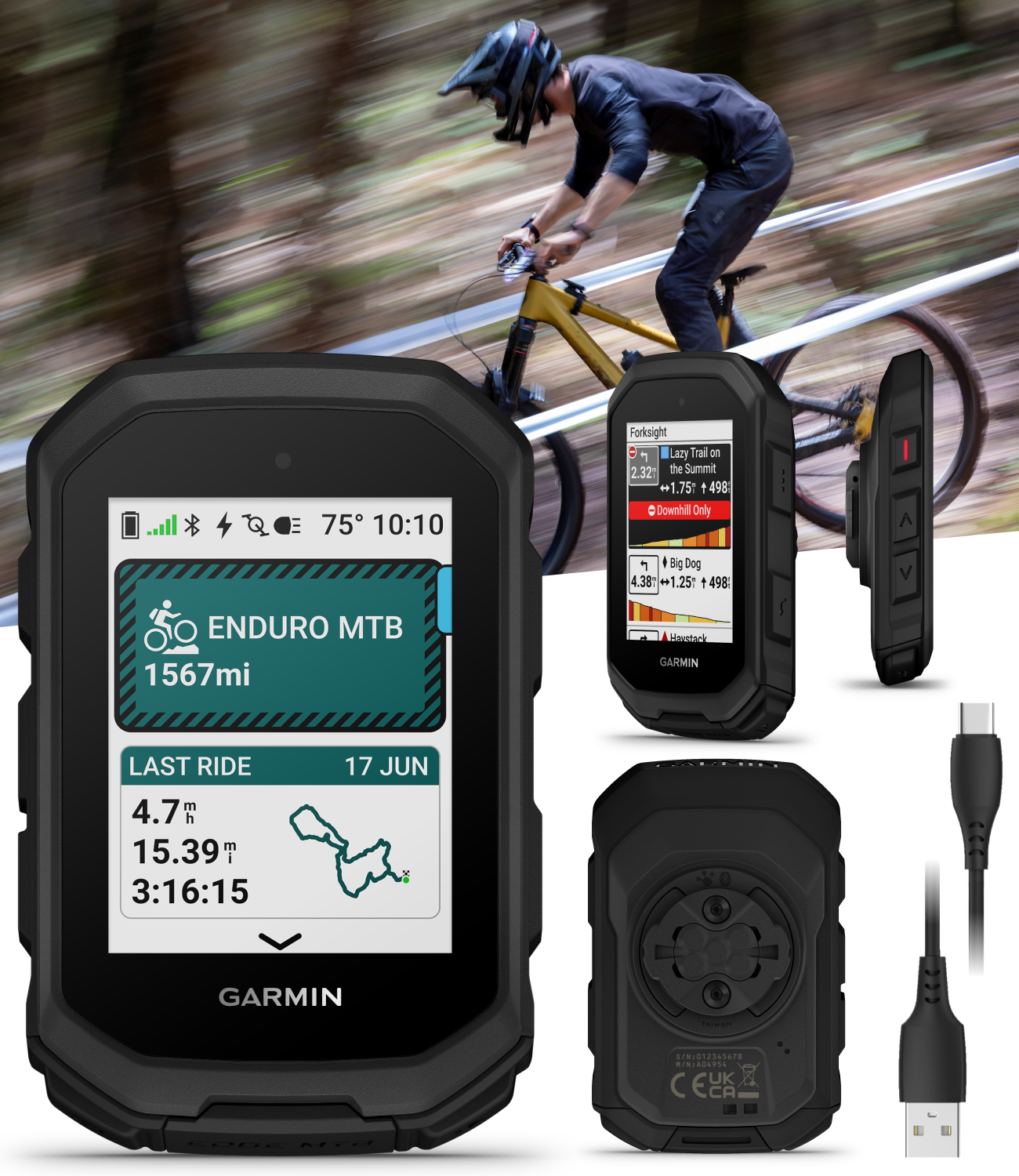 garmin edge 830 mountainbike bundle Garmin Edge MTB Rugged GPS Bike Computer with Mountain Bike Metrics, T – Sports and Gadgets