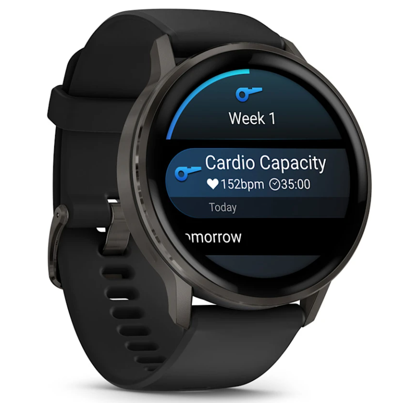 Garmin Venu 4 - 41/45mm AMOLED Advanced Health & Fitness GPS Smartwatch, Bright & Colorful Display, Built-in Flashlight, Up to 10/12 Days Battery Life with Wearable4U Bundle