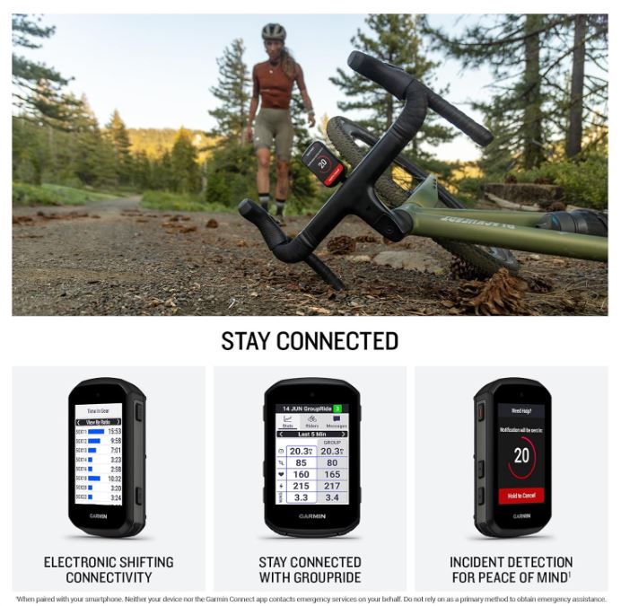 Garmin Edge 550 Compact GPS Cycling Computer, 2.7" Vivid Color Display, Bike-Specific Mapping, Advanced Training & Performance Insights + Silicone Case w/ Wearable4U PowerBank Bundle