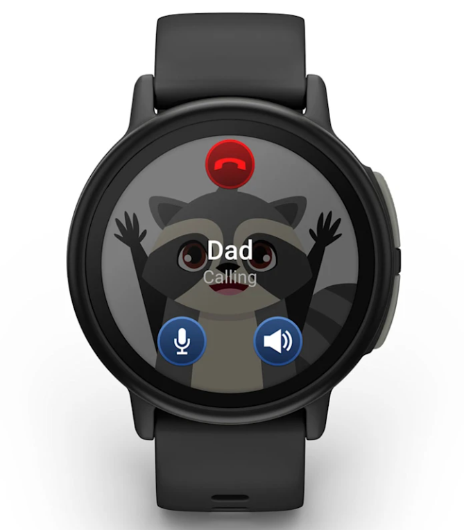 Garmin Bounce 2 Kids Smartwatch with LTE – Two-Way Calling, Text Messaging, Real-Time GPS Tracking, Swim-Friendly AMOLED Display, Music with Wearable4U Bundle