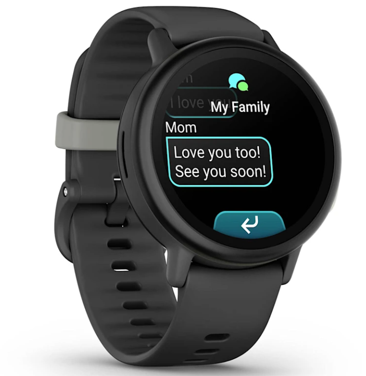 Garmin Bounce 2 Kids Smartwatch with LTE – Two-Way Calling, Text Messaging, Real-Time GPS Tracking, Swim-Friendly AMOLED Display, Music with Wearable4U Bundle