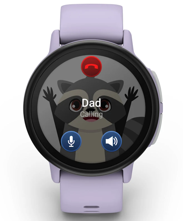 Garmin Bounce 2 Kids Smartwatch with LTE – Two-Way Calling, Text Messaging, Real-Time GPS Tracking, Swim-Friendly AMOLED Display, Music with Wearable4U Bundle