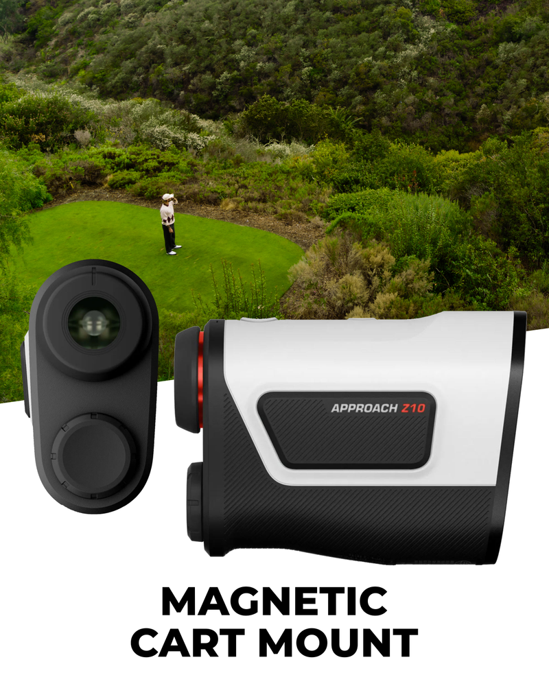 Garmin Approach Z10 Golf Laser Range Finder Up To 350 Yards (010-04328-00) with Wearable4U Bundle