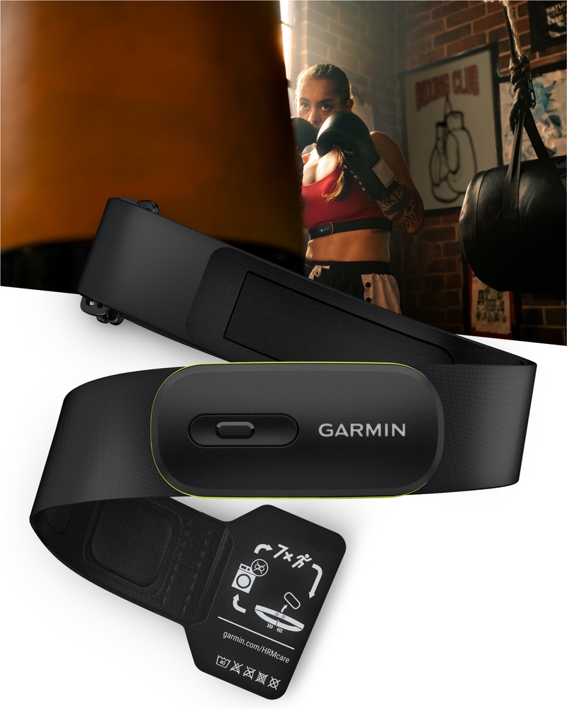 Garmin HRM 600 Premium Heart Rate Monitor with Running Dynamics (XS–S; M-XL) | Compatible with Garmin Smartwatches & Cycling Computers | Wearable4U Bundle