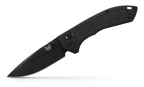 Benchmade 748BK-01 Narrows Black Titanium Drop-Point 3.43" Plain Edge Pocket Knife