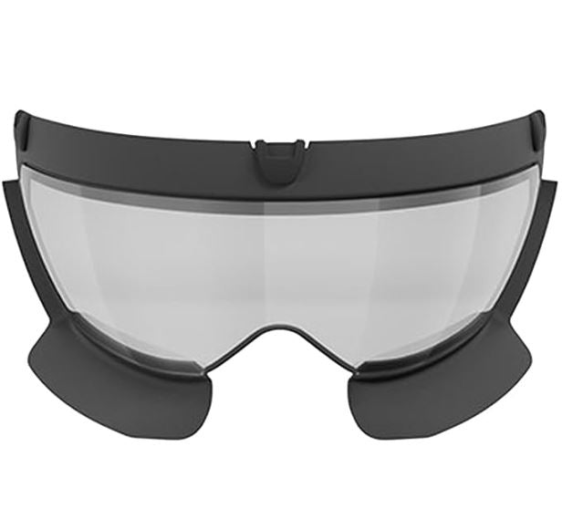 Kask Adult Bike Helmet Accessory AERO PRO VISOR Clear/Silver Mirror