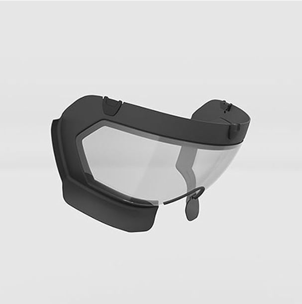 Kask Adult Bike Helmet Accessory AERO PRO VISOR Clear/Silver Mirror