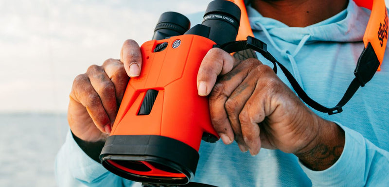 SIG SAUER ZULU6 HDX PRO 18x50mm Marine Image Stabilized Binoculars - OmniScan Stabilization, HDX PRO ED Glass, Polarized Objective Cover (SOZ6WP1850M)