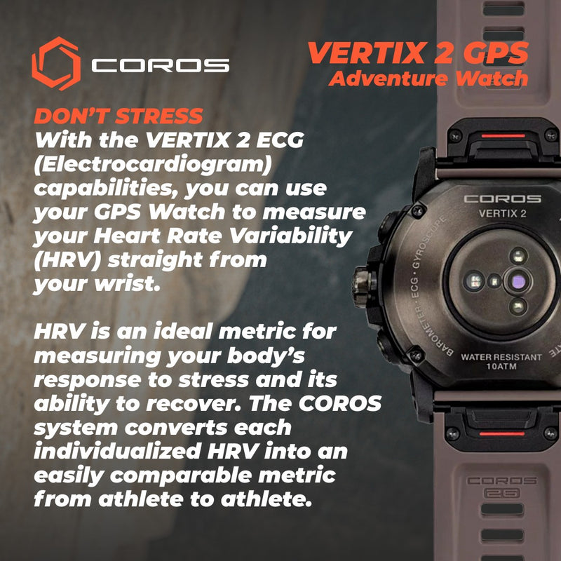 Coros Vertix 2 GPS Adventure Obsidian 1.4" Touchscreen Watch (WVTX2-BLK)
