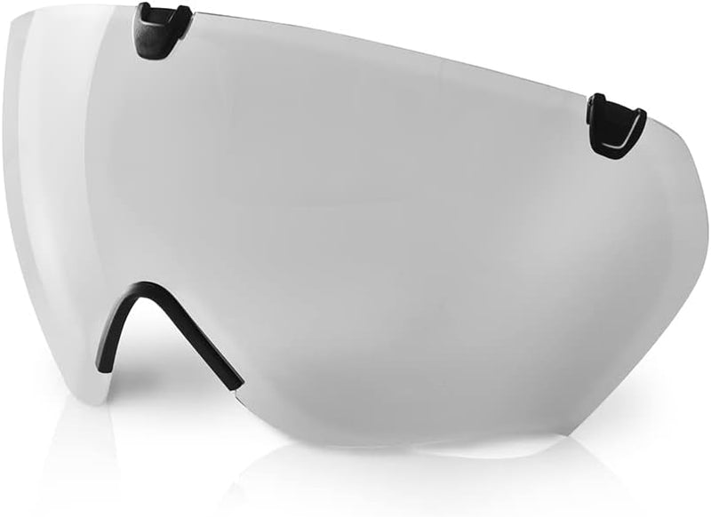 Kask Adult Bike Helmet Accessory MISTRAL VISOR Clear/Silver Mirror/Orange, Size 58/62