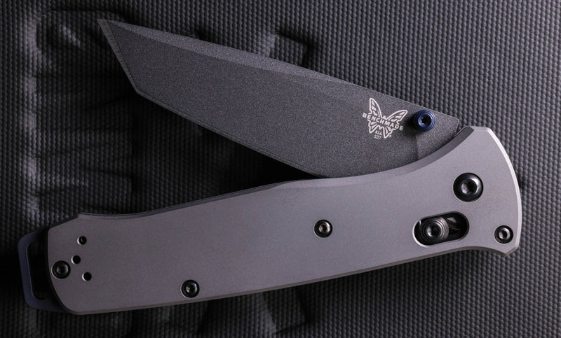 Benchmade 537BK-2302 Bailout 6AL-4V Titanum 3.38'' CPM-M4 Blade Limited Edition Folding Pocket Knife