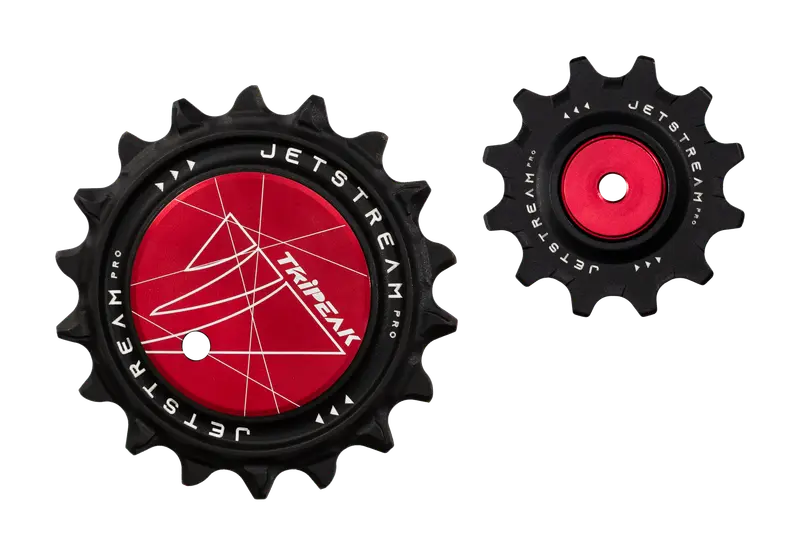 TriPeak Pulley System AOPW AERO, 12/18T for Shimano RD-92xx/81xx/71xx 12s; SRAM AXS RD E1 RED/FORCE 2x12s