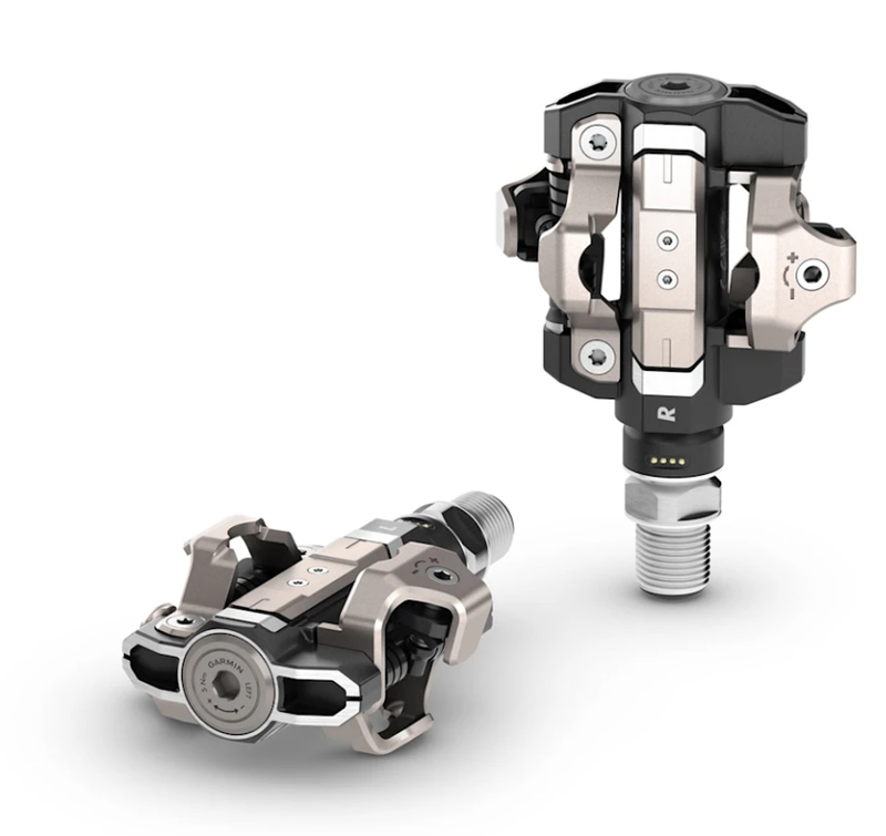 Garmin Rally RK110 / RK210 Single-Sensing or Dual-Sensing Power Meter Pedals – Road (LOOK KEO) & XC210 Pedal Bodies for Off-Road (SPD), Cycling Dynamics w/ Wearable4U Bundle