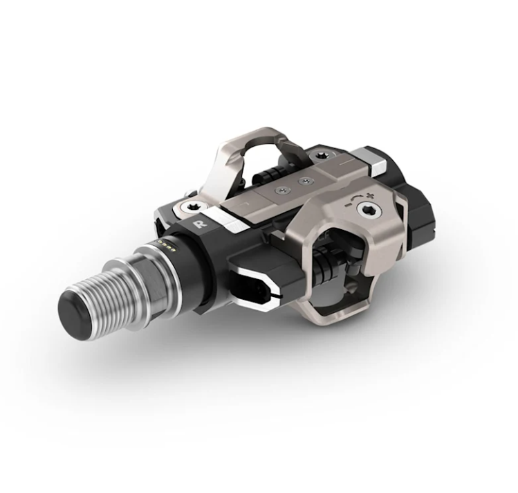 Garmin Rally RS110 / RS210 Single-Sensing or Dual-Sensing Power Meter Pedals for Road (SPD-SL) & Off-Road (SPD), Cycling Dynamics w/ Wearable4U Bundle