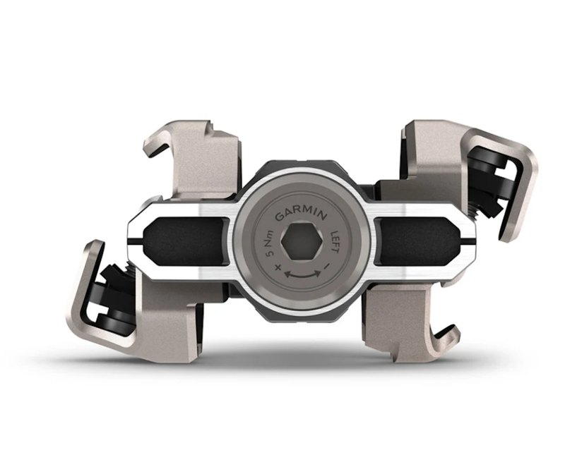 Garmin Rally XC110 & XC210 Single-Sensing / Dual-Sensing Power Meter Pedals for Cyclists, Shimano SPD Cleat Compatible, Rechargeable, Cycling Dynamics w/ Wearable4U Bundle